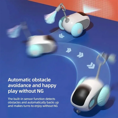 Cat Chase Car – Automatic Rolling Toy for Non-Stop Feline Fun