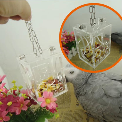ForageFun Hanging Feeder – The Ultimate Treat Toy for Curious Birds