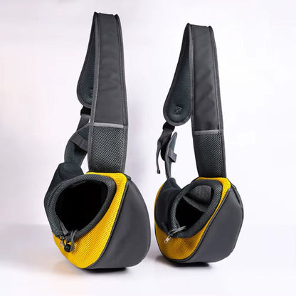 PawTrek Crossbody Carrier – Hands-Free Comfort for Pets on the Go