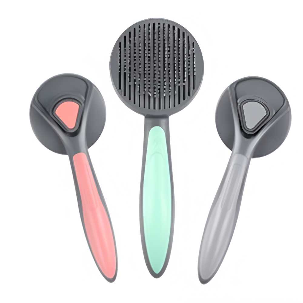 Self-Cleaning Pet Deshedding Comb – Groom Smarter, Shed Less, Love More