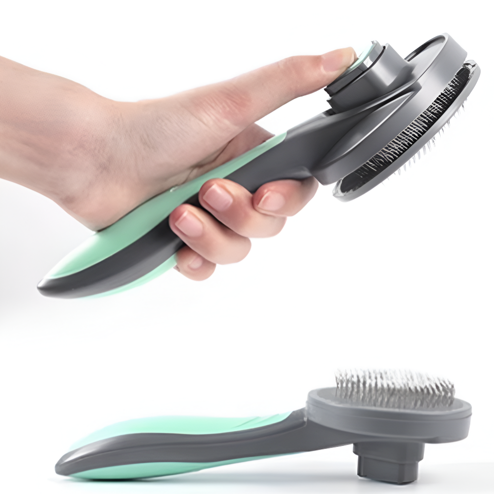 Self-Cleaning Pet Deshedding Comb – Groom Smarter, Shed Less, Love More